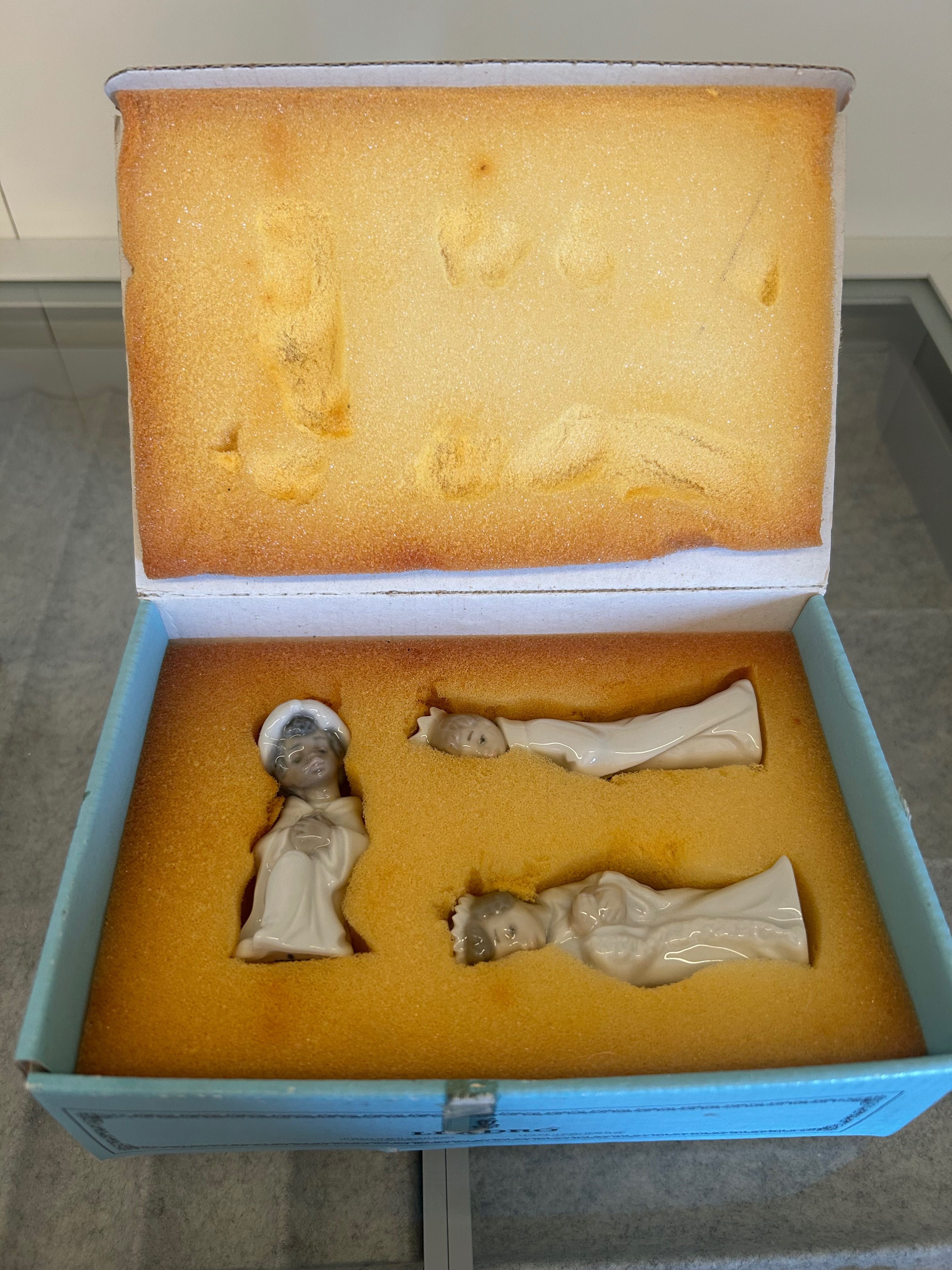 Lladró “Mini Reyes 5729” enfeites árvore de Natal