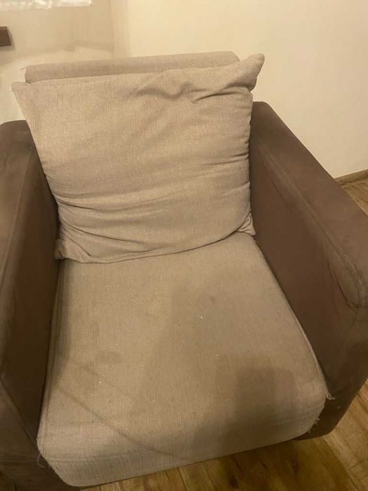 Oddam za darmo dwa fotele i ławę szklaną