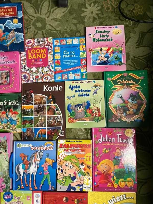 Książki dla dzieci (nowe i w stanie bardzo dobrym) ceny priv