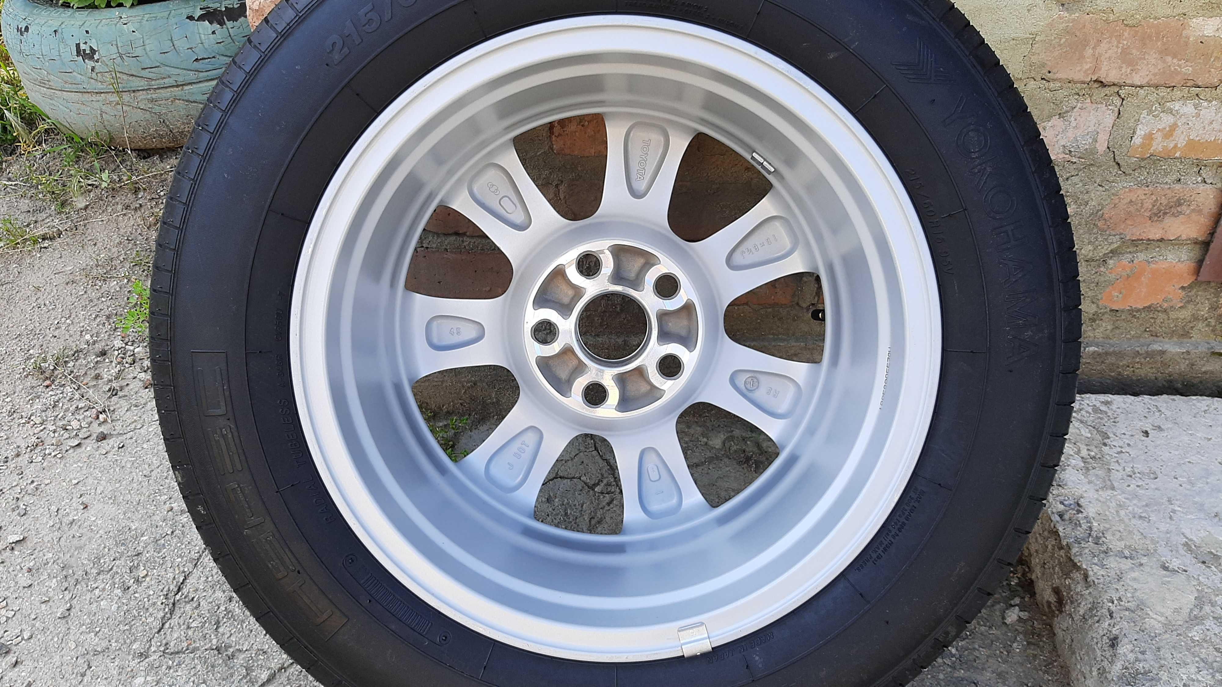 Диск Toyota Camry 5x114.3 R16 новий оригінальний 1 шт