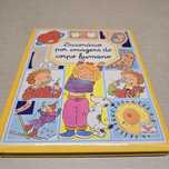 Livro educativo Dicionário por imagens do corpo humano