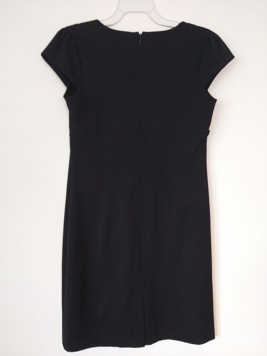 Czarna sukienka r.XL z wiskozą