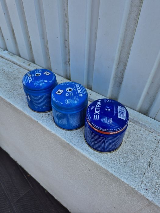 3 Botija/Bilha de Cartucho Campingaz 190g (Selado)