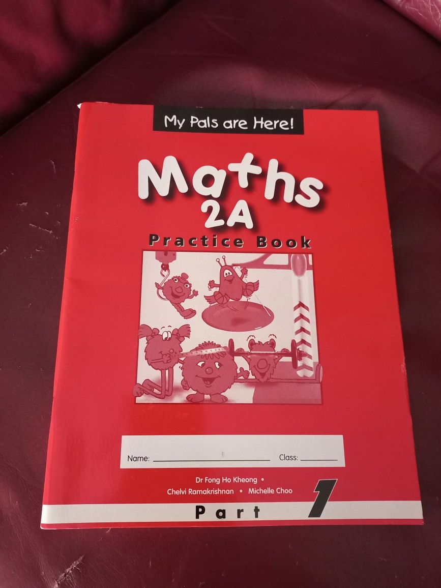 Conjunto de 2 livros novos - Maths Practice Book 1° Ciclo