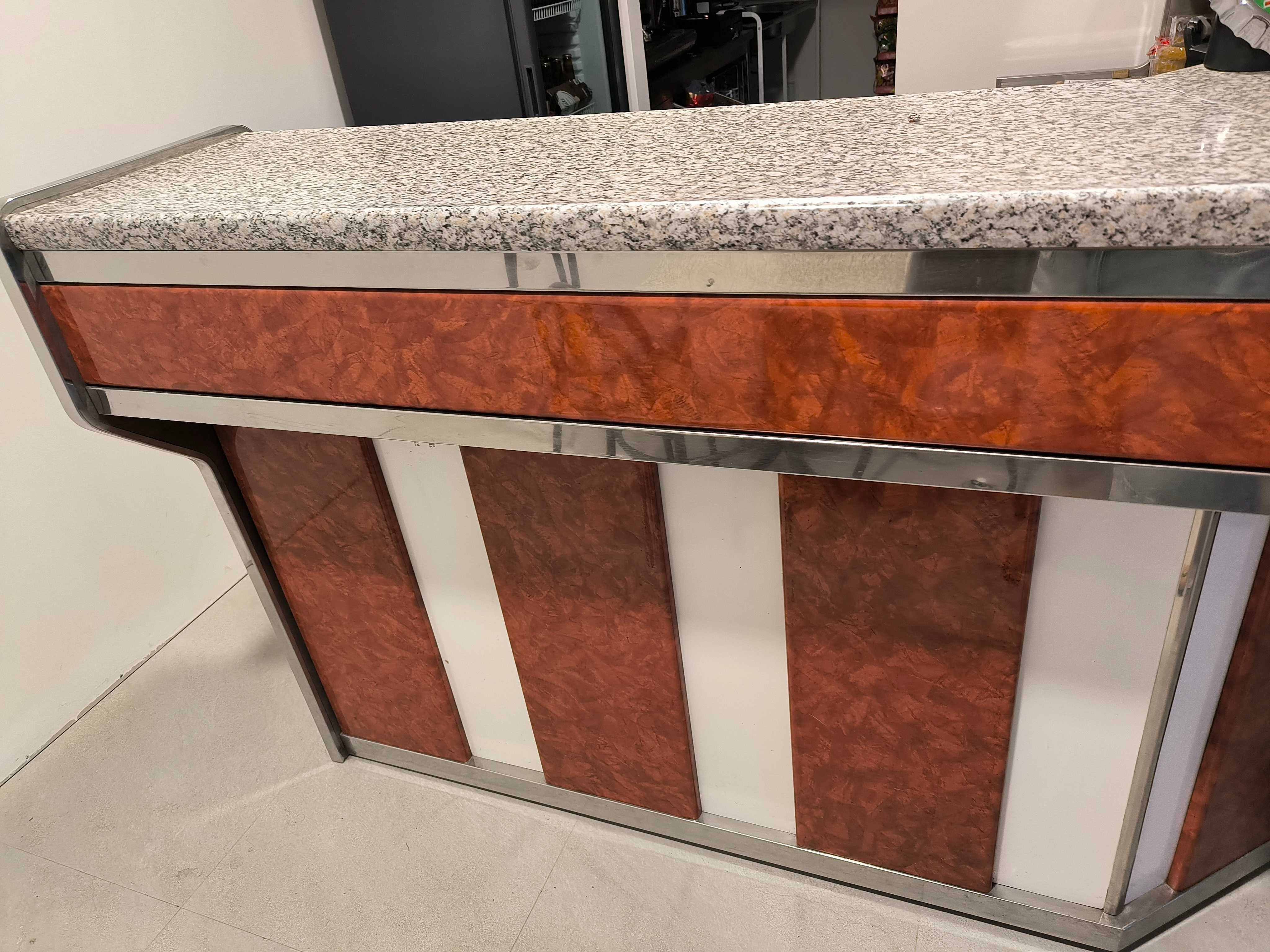 Balcão neutro + balcão refrigerado