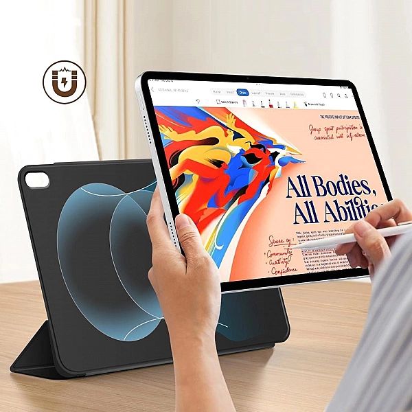Tech-Protect Smartcase Magnetic Ipad Air 13" 1 / 2 / 2024, 2025 Black