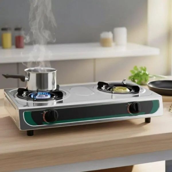 Газова плита Rainberg RB-2233 2 конфорки Настільна для балона