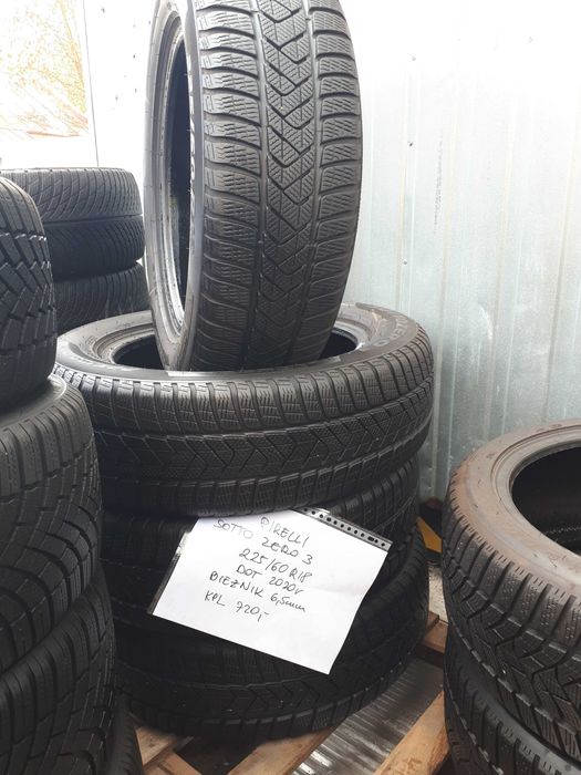 Opony używane PIRELLI SOTTOZERO3 225/60R18