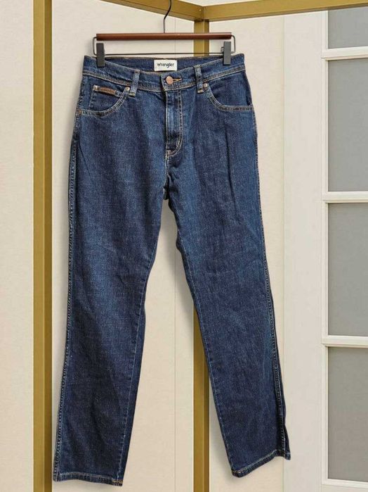 Джинсы темно-синие Wrangler Texas Slim W30/L30