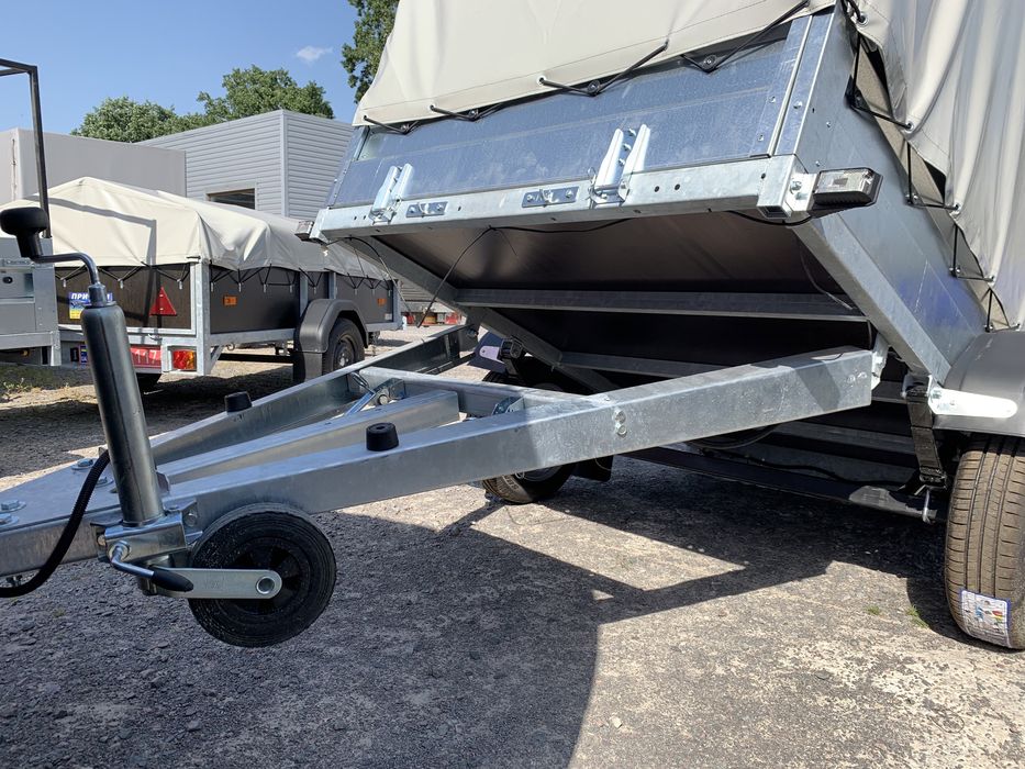 Новий Оцинкований Самосвальний Причіп в наявності! Європейська якість.