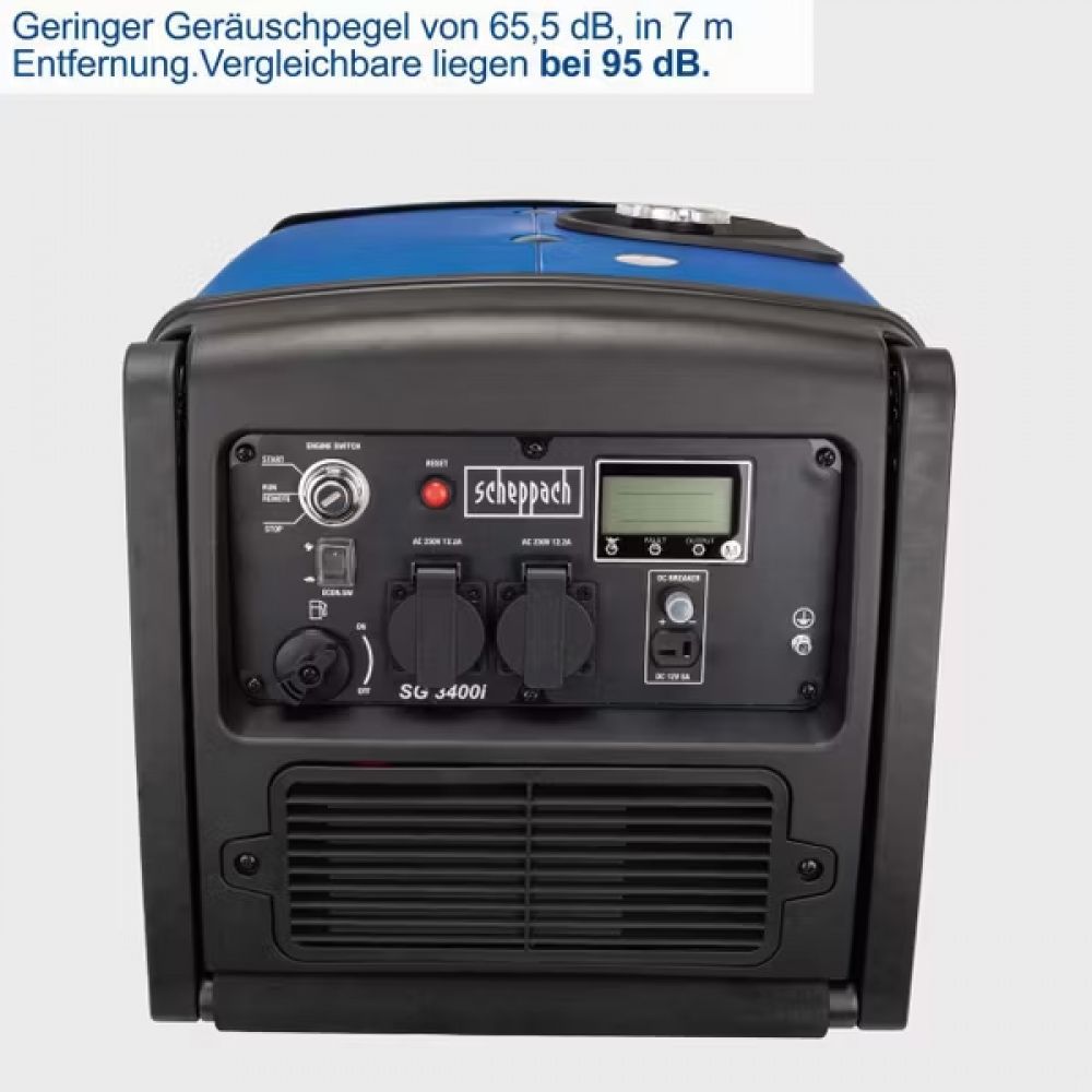 Инверторный генератор Scheppach SG3400i + ПУЛЬТ !!!