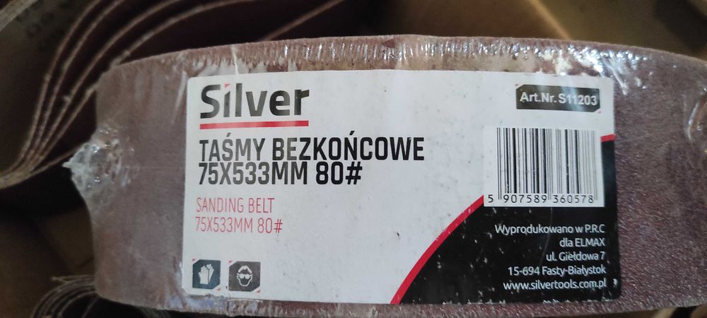 Pas ścierny 75x533