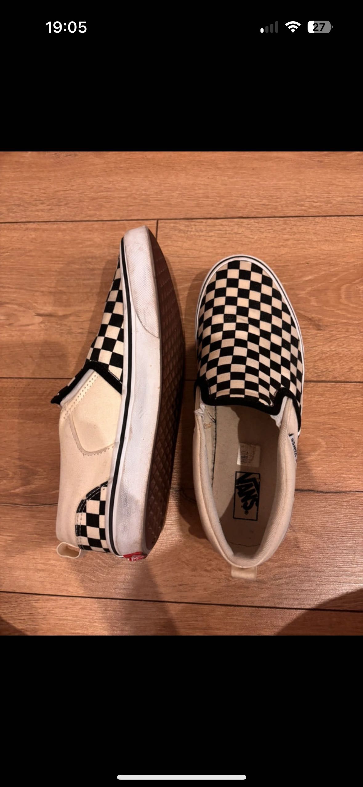 buty vans slip on rozmiar 38