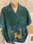 Сорочка гавайська (хl) віскоза,cotton
