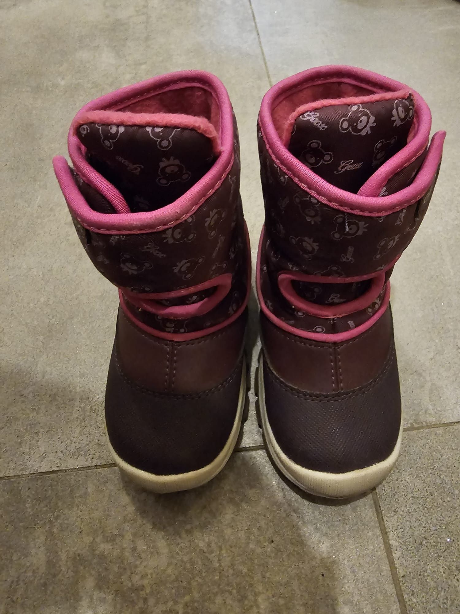 Buty zimowe, śniegowce Geox rozmiar 22