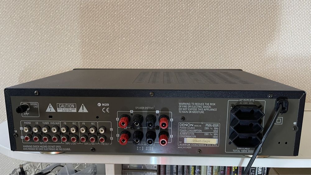 Denon PMA-655R(пульт!Nippon!