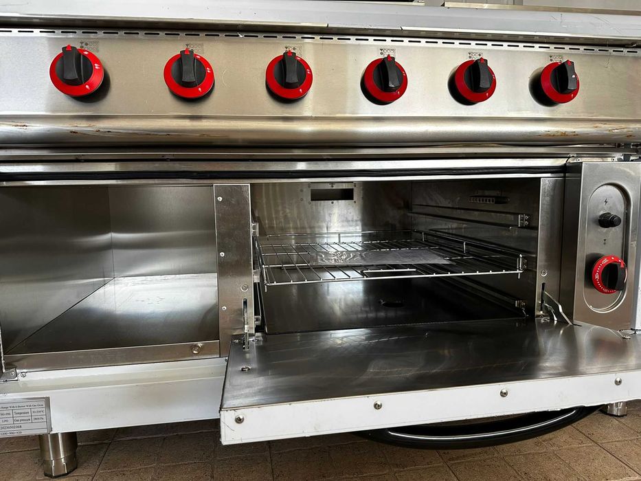 ACM1361 - Fogão a Gás Industrial 4 Queimadores Forno Série 900 - NOVO