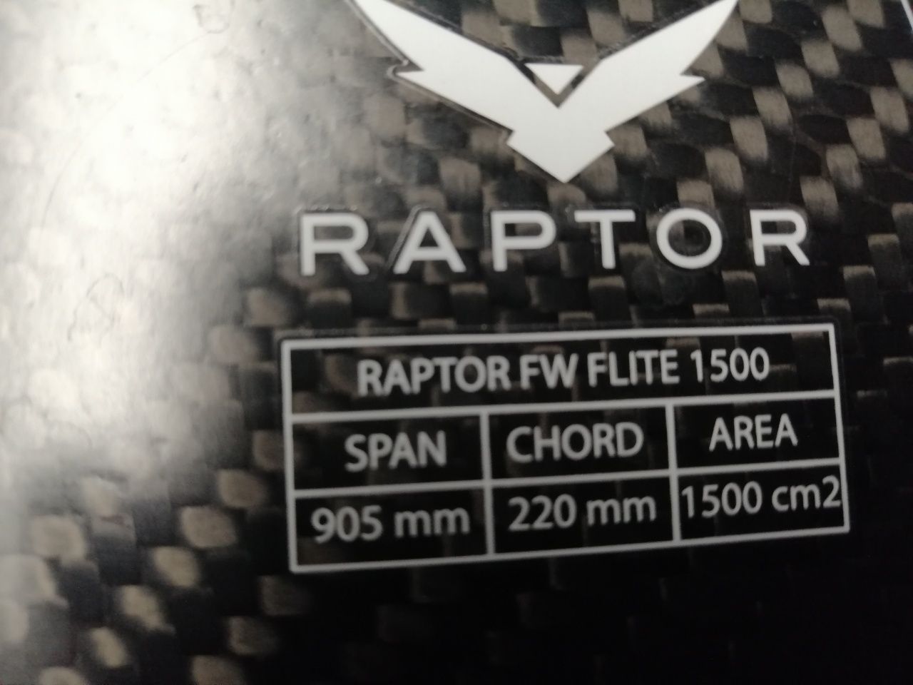 Wing foiling - foil Raptor fusion logic