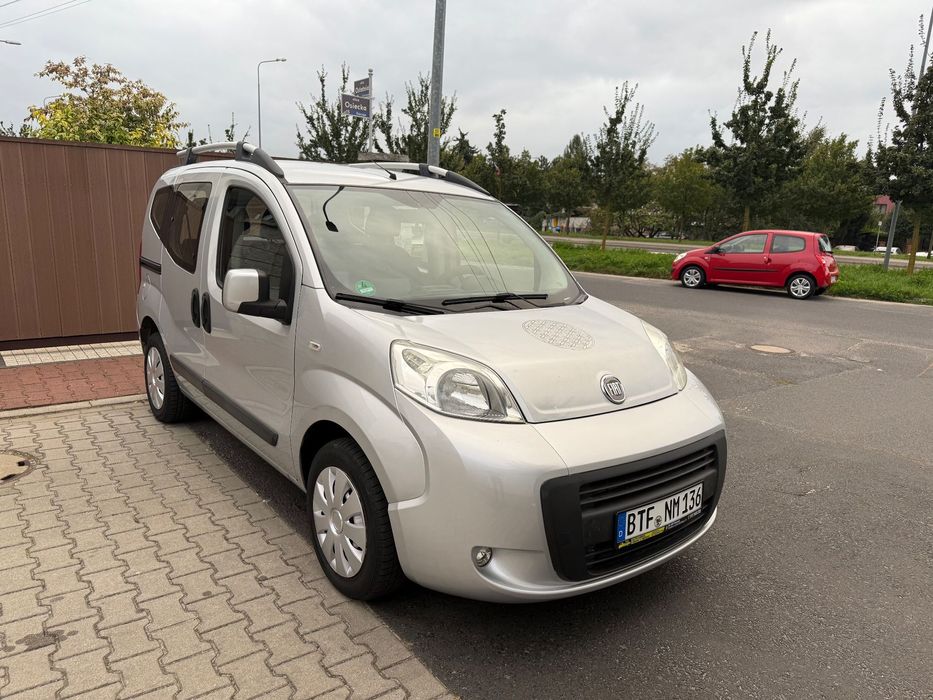 Fiat Qubo 1,4 73 KM Benzyna Klima Relingi 2X Klucze Z Niemiec Faktura !
