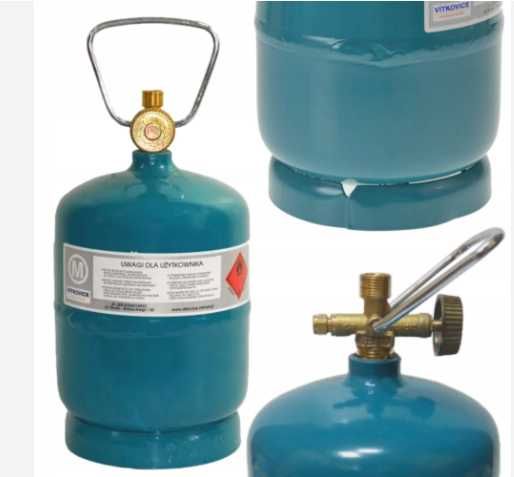 Балон туристичний 1 кг / газовий балончик /  2400 мл ручний