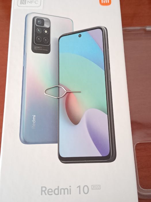 Telemóvel Xiaomi Redmi 10 2022 Carbon Grey 4GB 128GB