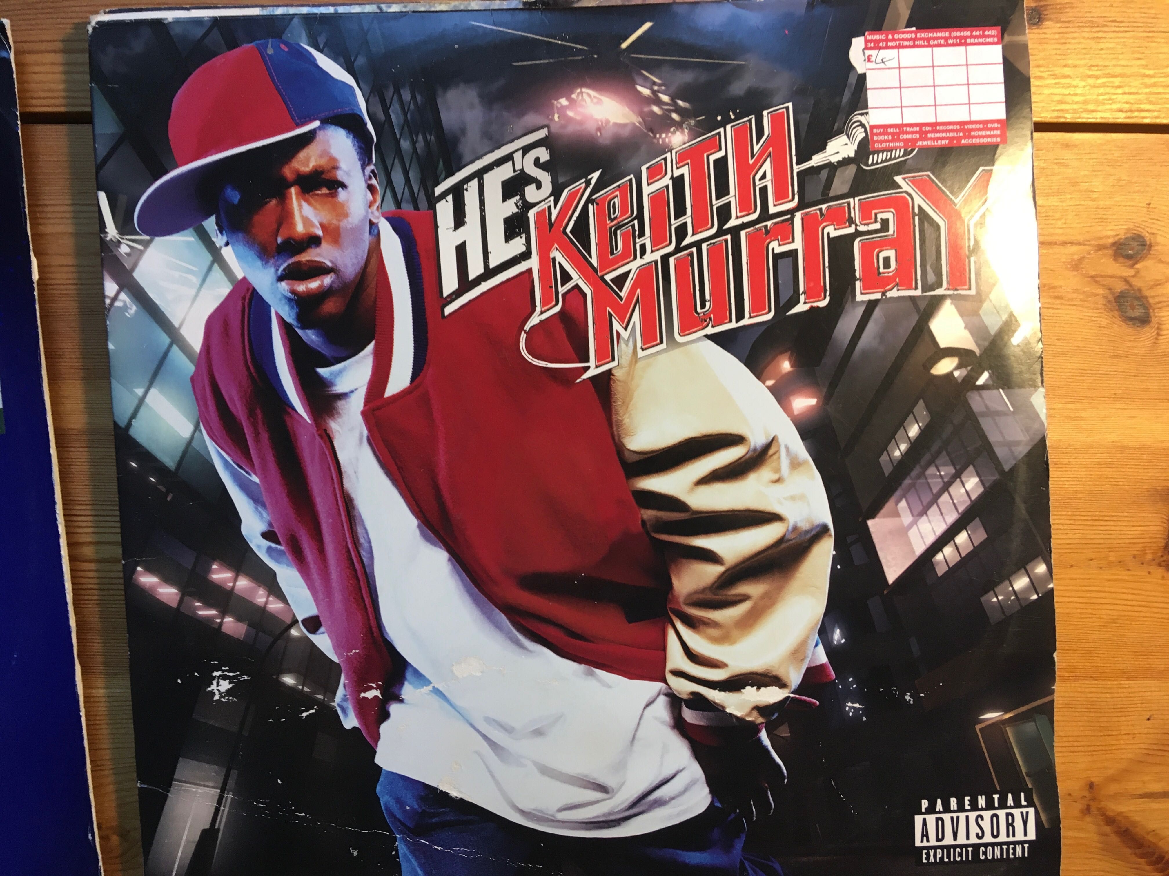 Keith Murray - He's Keith Murray LP winyl