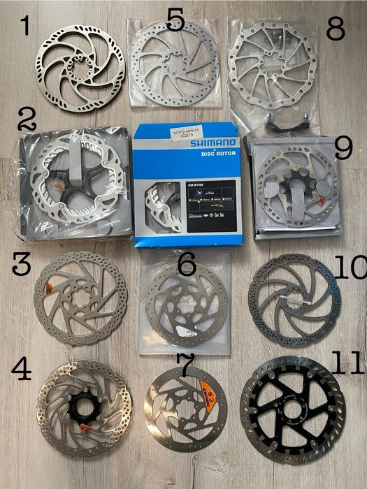 Різні велосипедні деталі