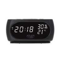 ADLER AD 1186 - zegar / budzik z termometrem