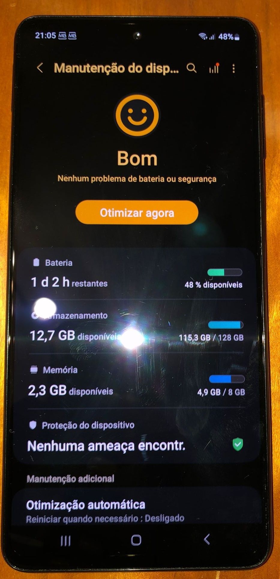 Samsung M52 5G 128GB imaculado