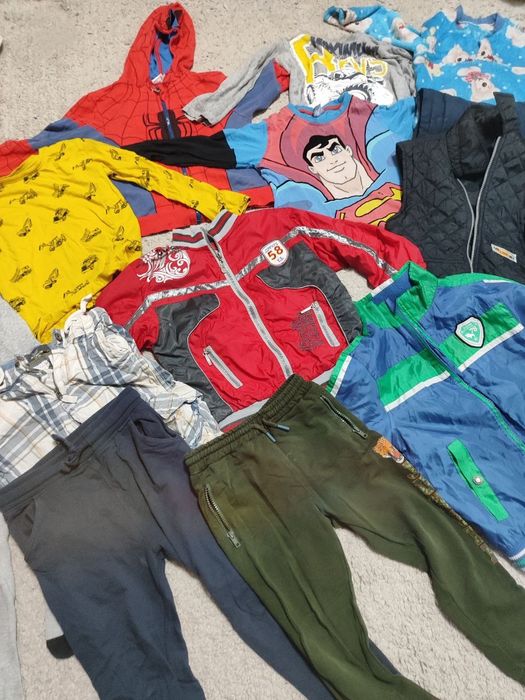 Пакет речей на хлопчика більше 50 шт! 3-8 років