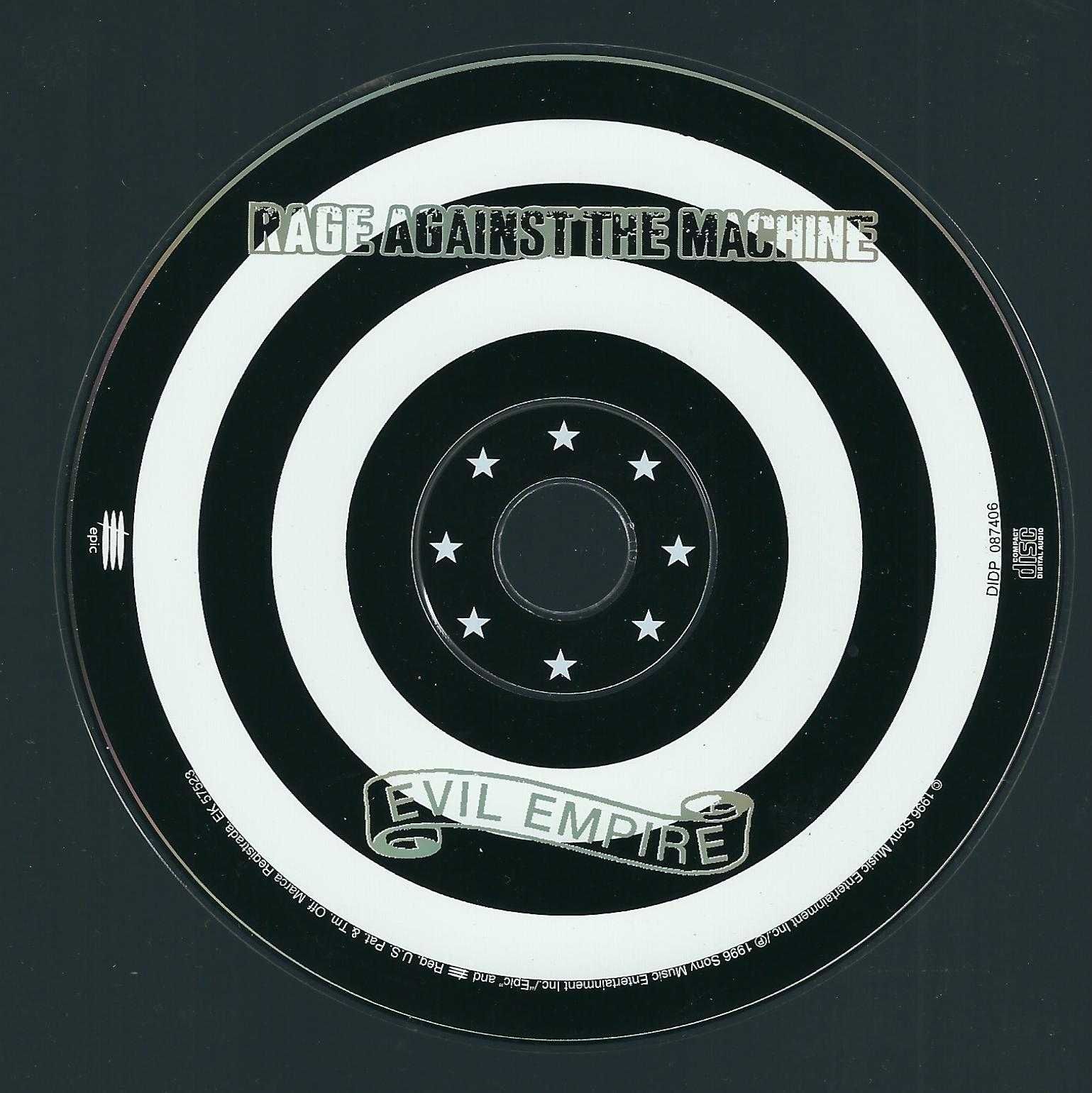 CD Rage Against The Machine - Evil Empire (1996) (Epic)