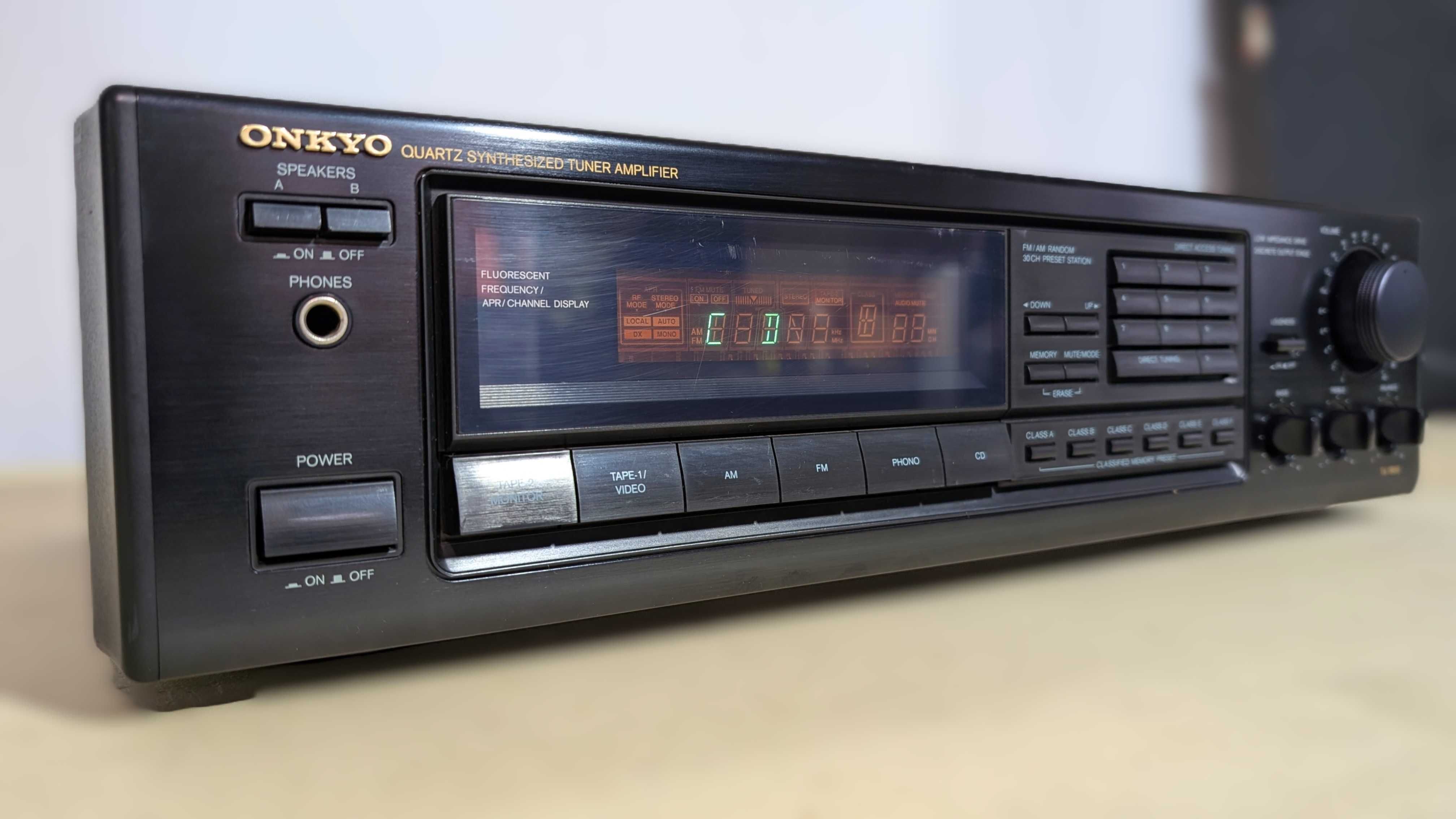 Стерео ресивер Onkyo TX-7800,/FM/50 Вт/канал/4-8 Ом/Phono/Малайзія