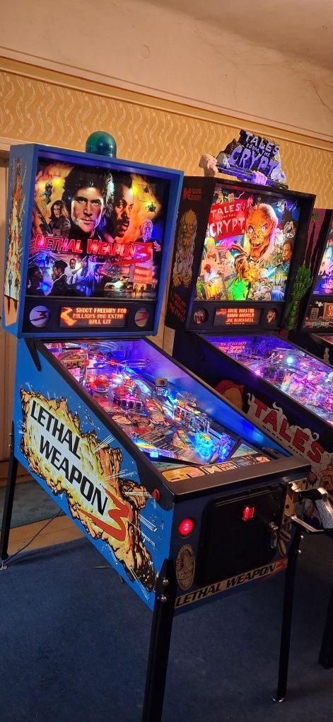 Flipper fliper ponball LETHAL WEAPON 3