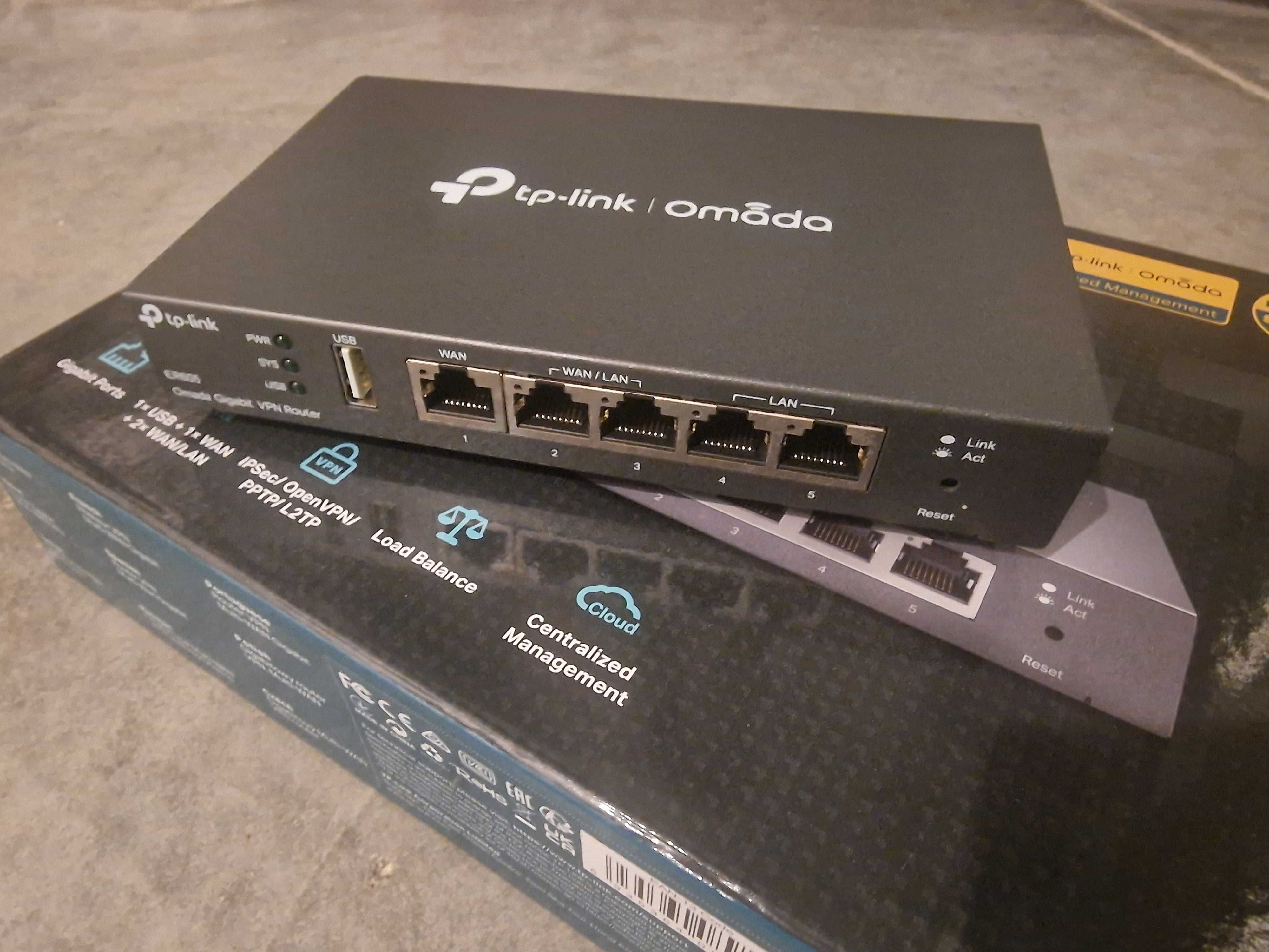 Router TP-LINK ER605 v2.0 - jak nowy