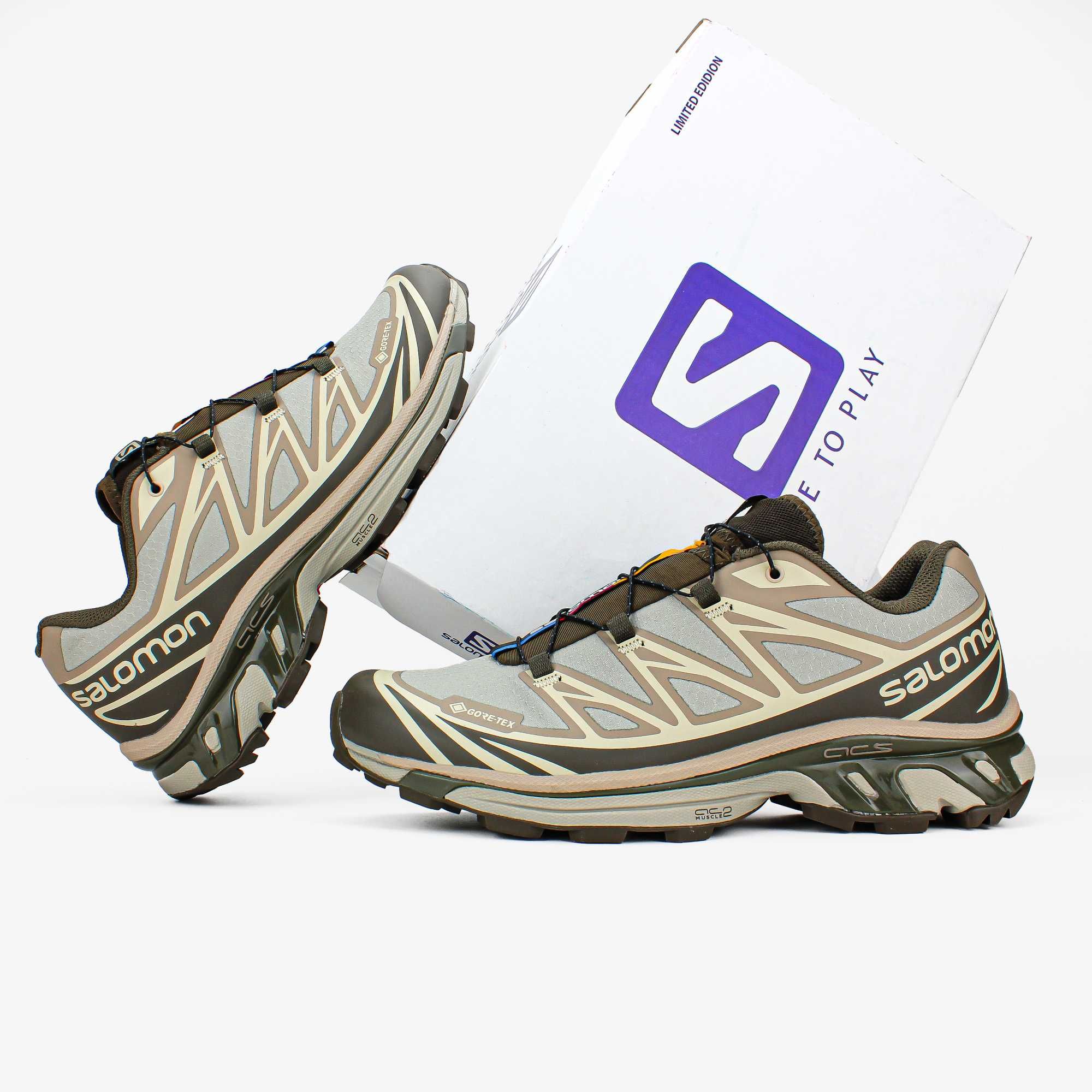 Кросівки Solomon XT-6 Soft Ground Gore-Tex Gold premium