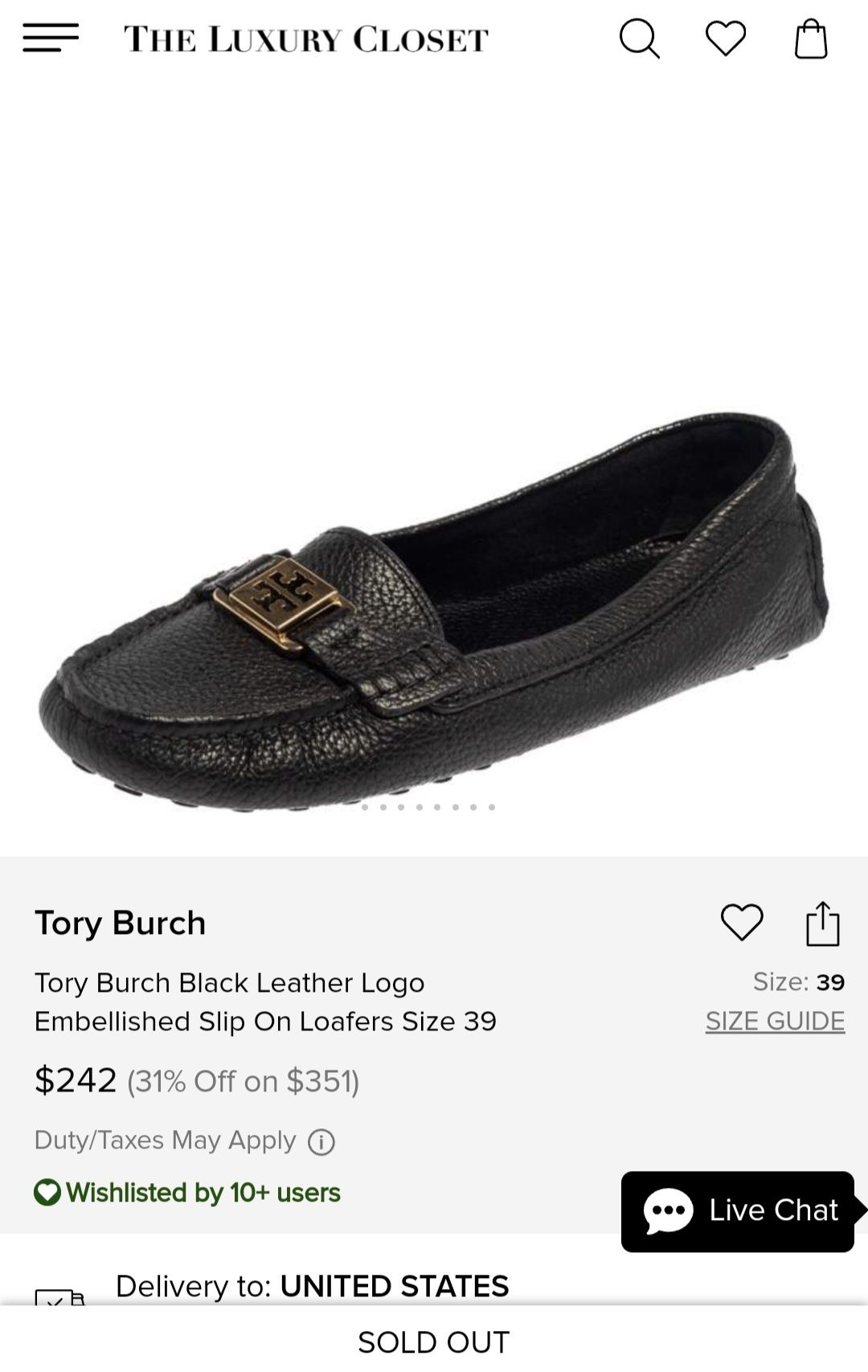 Tory burch original мокасины