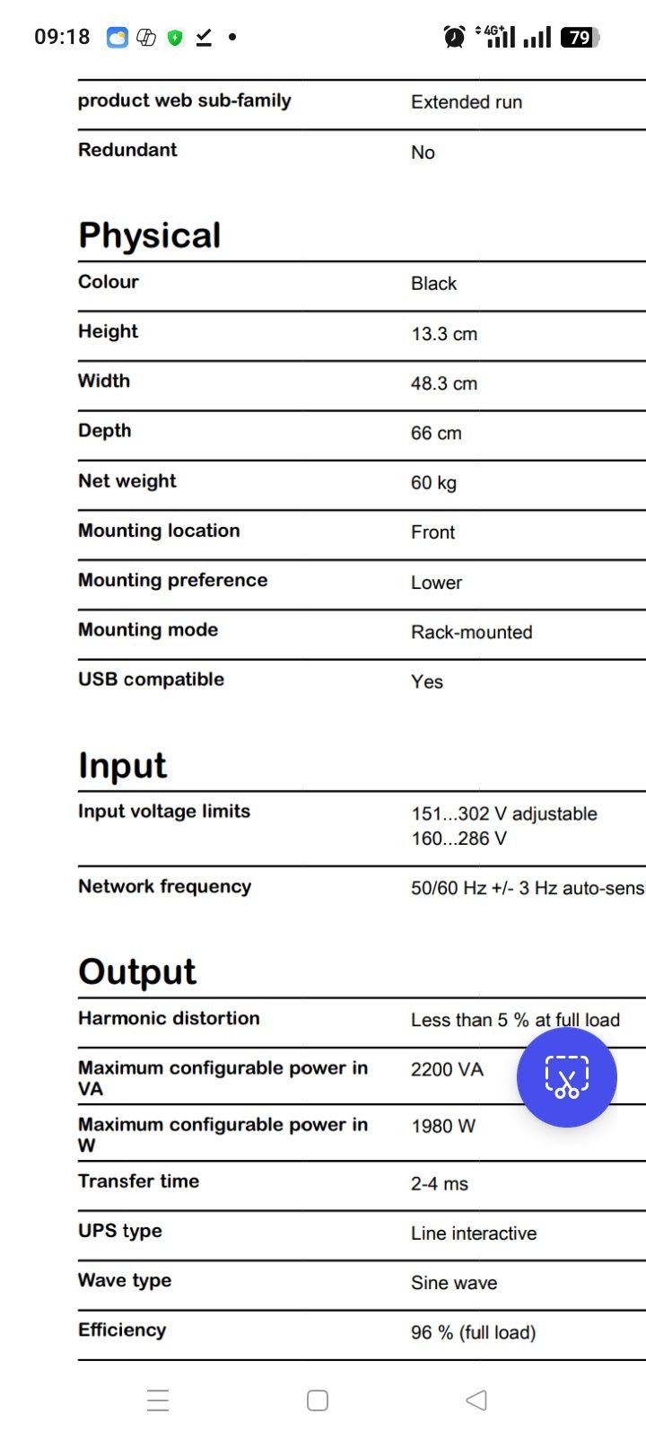Smart Ups 2200 XL APC