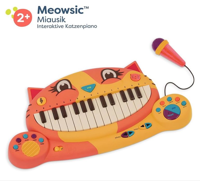 Музична іграшка Battat піаніно B. toys котофон