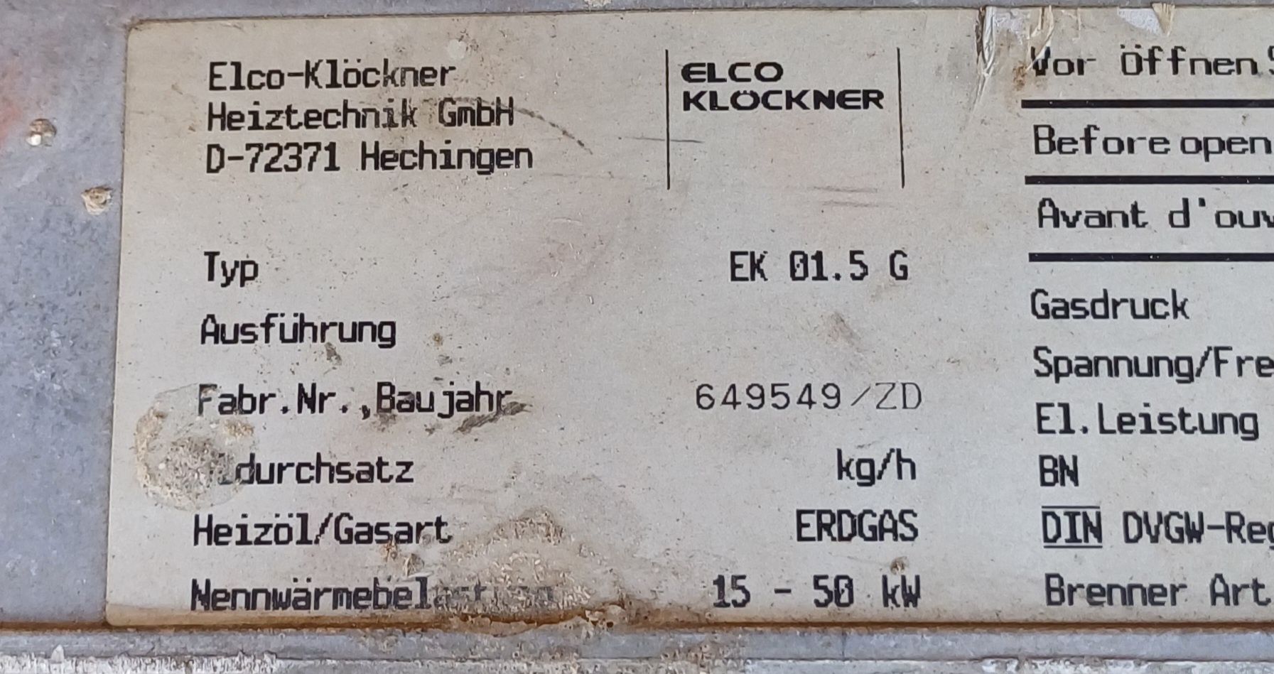 Siemens LGB22.230B27 Elco palnik gazowy sterownik automat