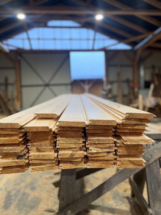 Łaty Dachowe, Podbitka, Boazeria, Deska tarasowa, elewacyjna skośna