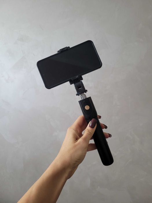 SELFIE STICK STATYW BLUETOOTH Kij ze Statywem Bluetooth Android iOS