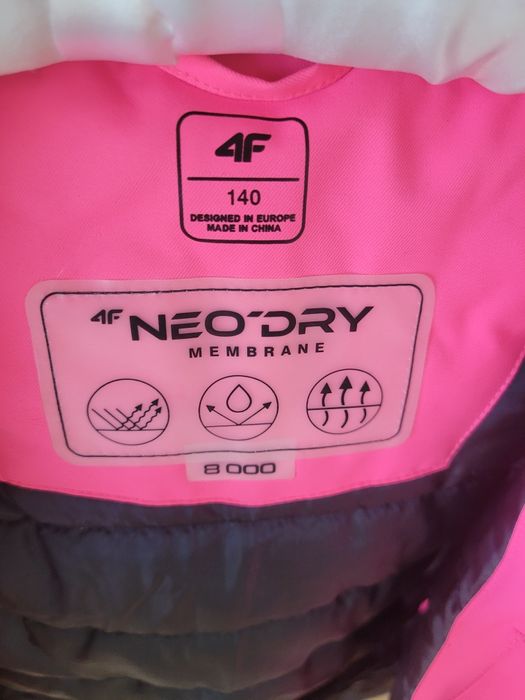 Kurtka narciarska dziewczęca