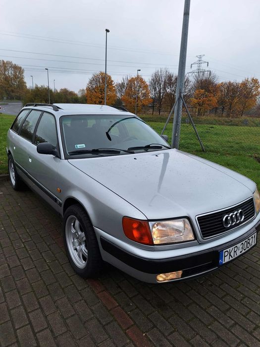 Audi 100 C4 2.4D 94r ważne opłaty zadbany alu17