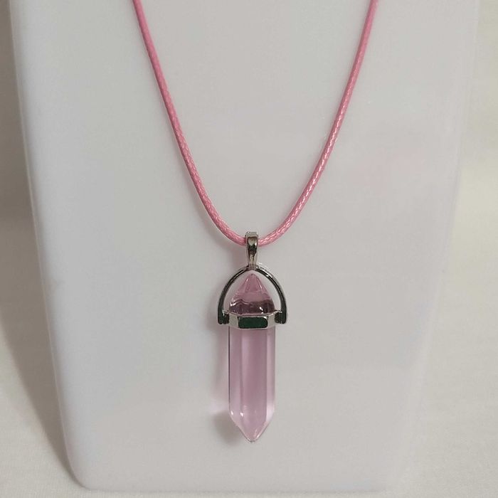 N124 Naszyjnik z zawieszką Handmade