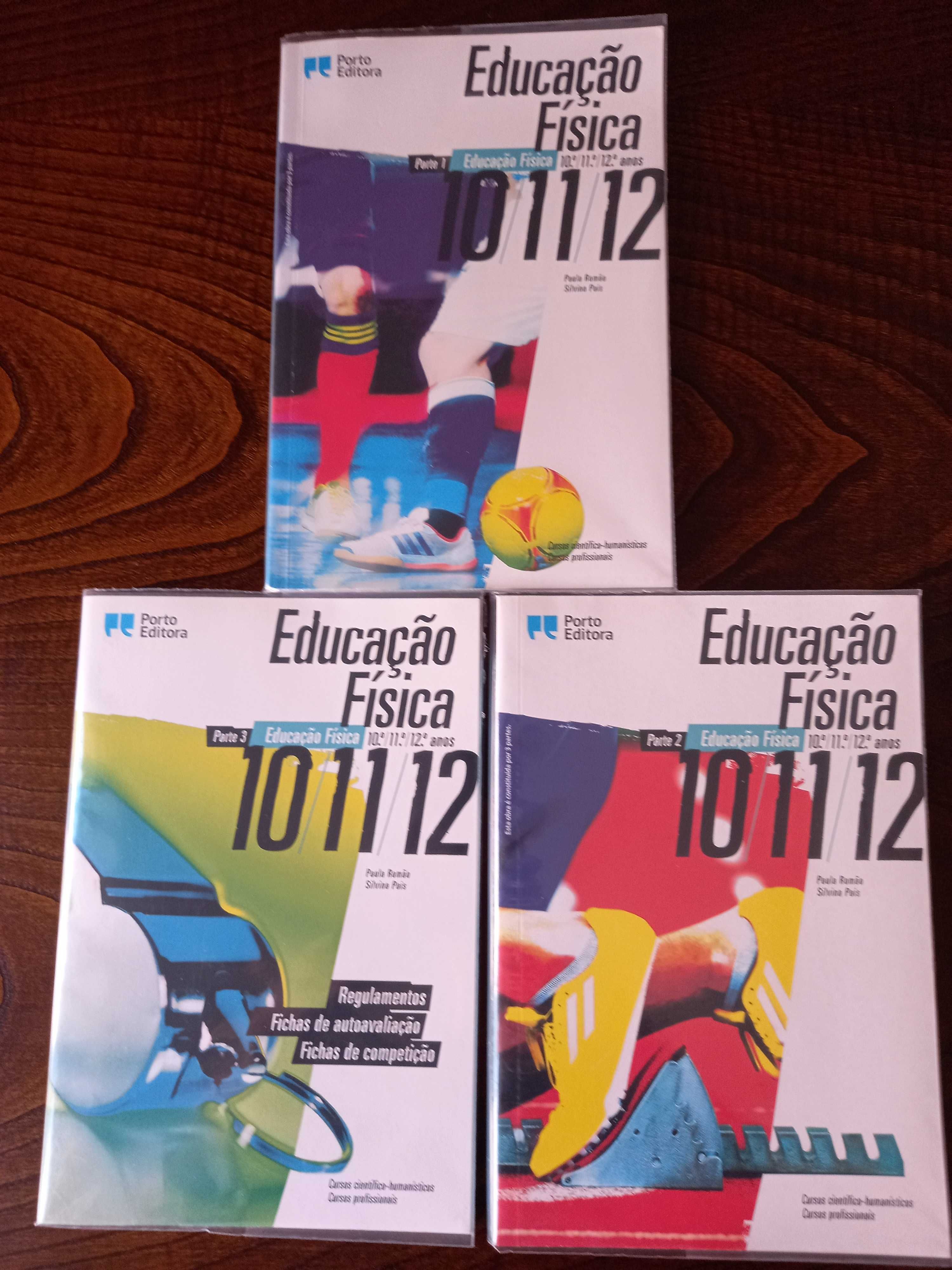 Livros Educação Física da Porto Editora NOVO PREÇO