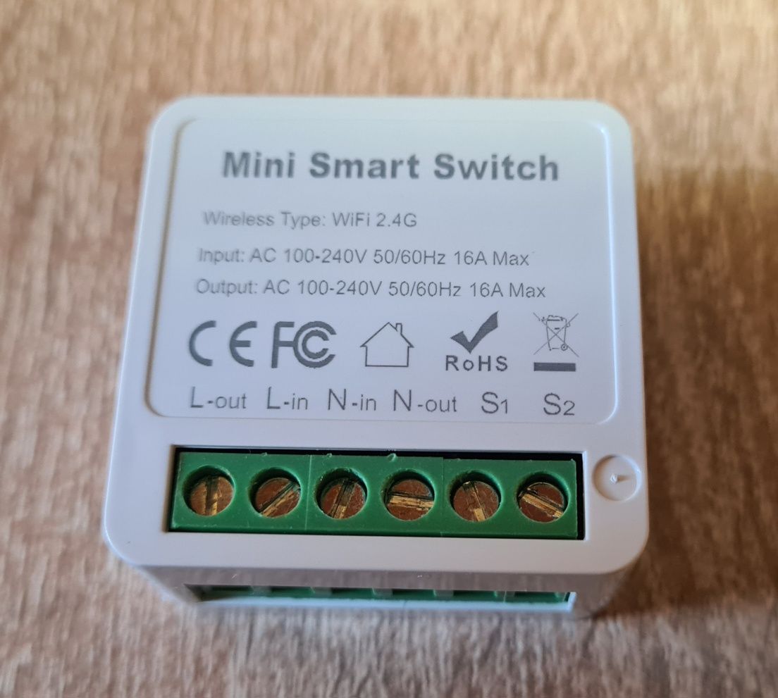 Розумне реле Wi-Fi DIY Smart life Switch Білий