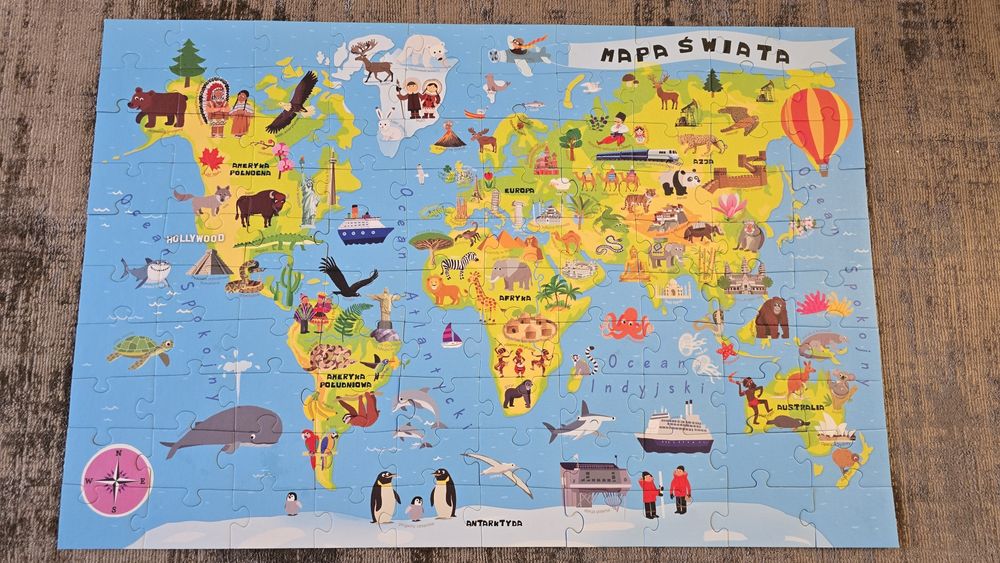 Puzzle - stan idealny, różne modele