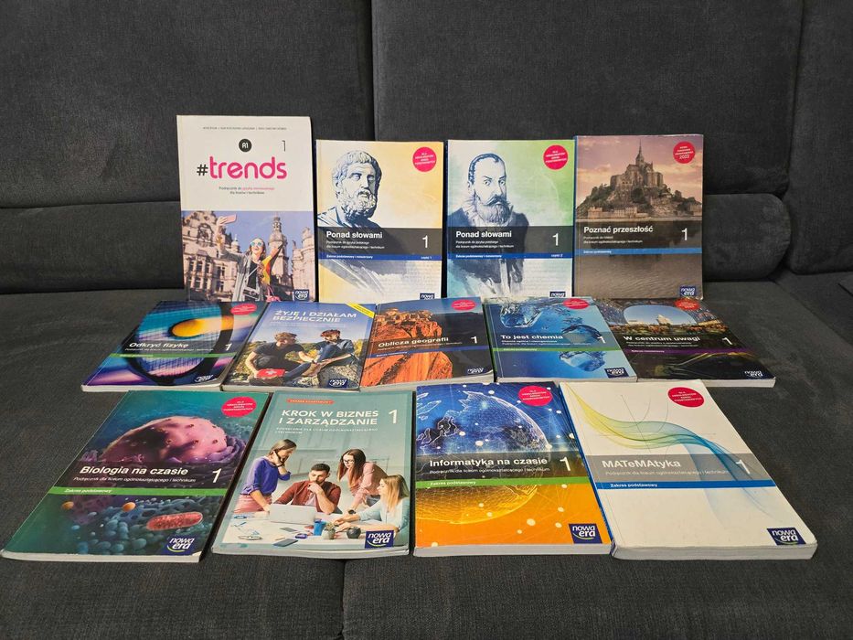 Podręczniki do I klasy Liceum Ogólnokształcącego - Książki 1 klasa LO