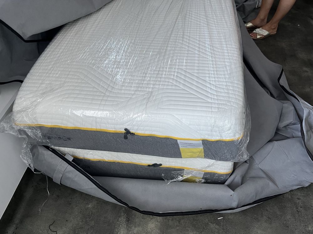 Materac tempur sensation elite 2 szt stan bdb