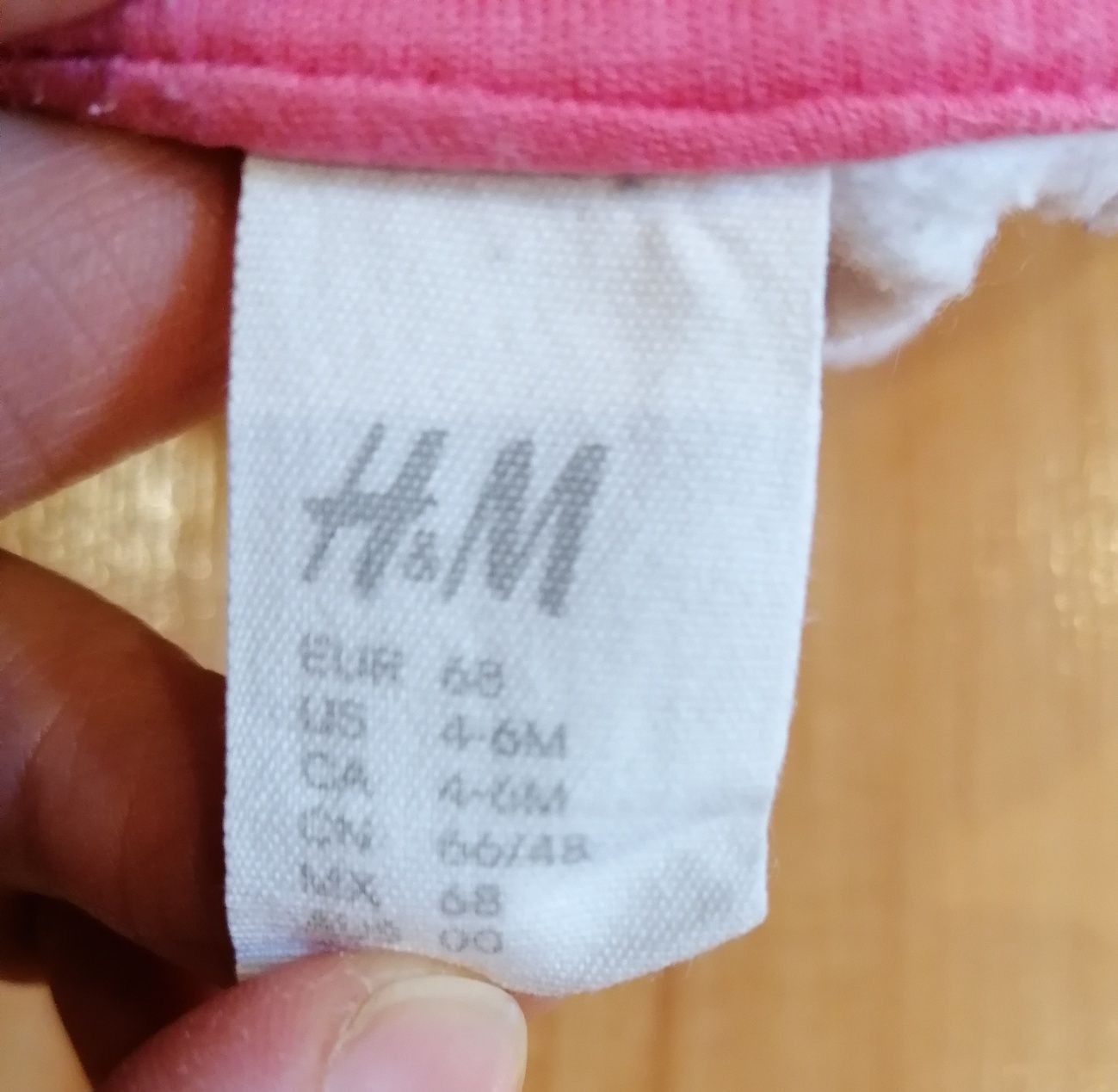 Bluza bejsbolówka ocieplana roz 68